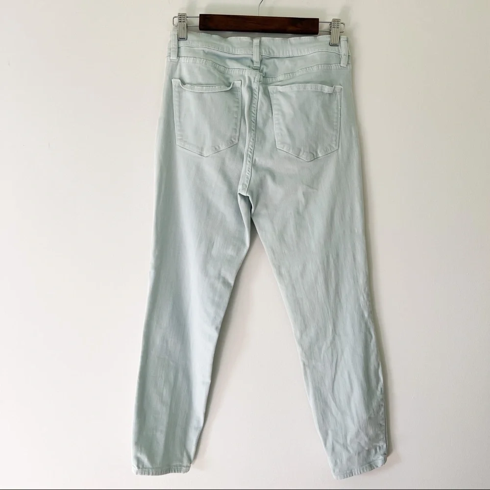 j. crew | lookout high rise skinny light blue 29 - Picture 4 of 6